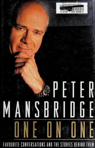 Tapa de Peter Mansbridge one on one