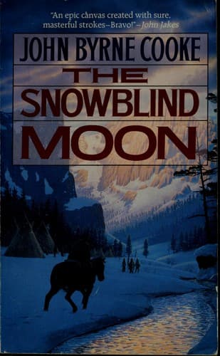 Tapa de The snowblind moon