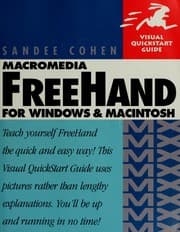 Tapa de Macromedia Freehand MX for Windows and Macintosh