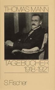 Tapa de Tagebücher, 1918-1921