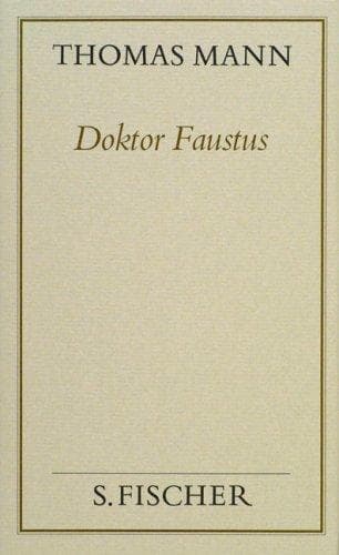 Tapa de Doktor Faustus ( Frankfurter Ausgabe)