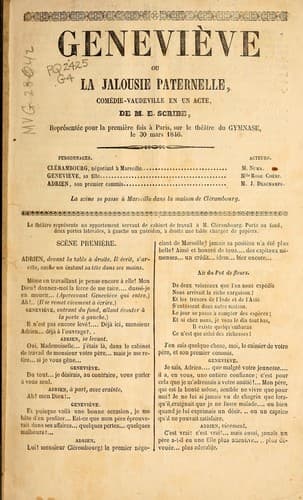 Tapa de Geneviève