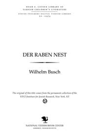 Tapa de Der roben nesṭ