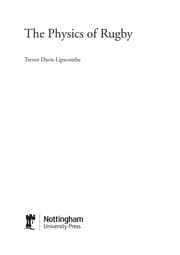 Tapa de Physics of rugby