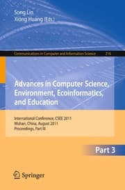 Tapa de Advances in Computer Science, Environment, Ecoinformatics, and Education