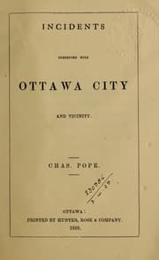Tapa de Incidents connected with Ottawa city and vicinity