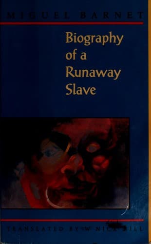 Tapa de Biography of a runaway slave