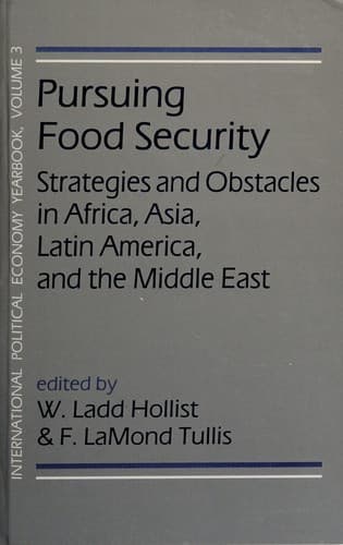 Tapa de Pursuing food security