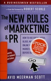Tapa de The new rules of marketing and PR