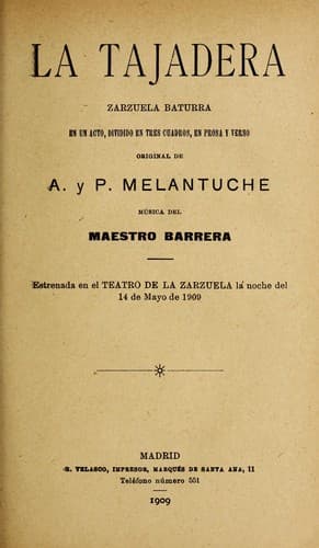 Tapa de La tajadera