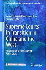 Tapa de Supreme Courts in Transition in China and the West