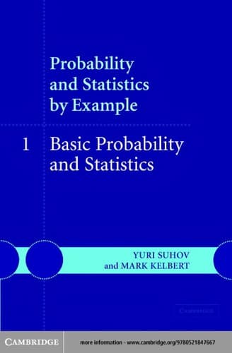 Tapa de Probability and statistics by example