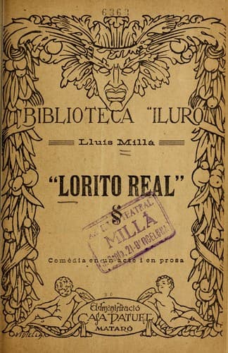 Tapa de "Lorito real"