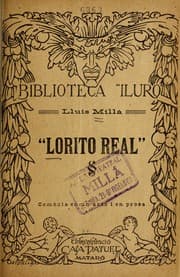 Tapa de "Lorito real"