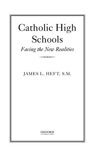 Tapa de Catholic high schools