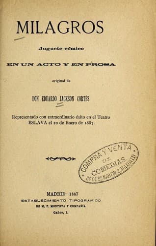 Tapa de Milagros