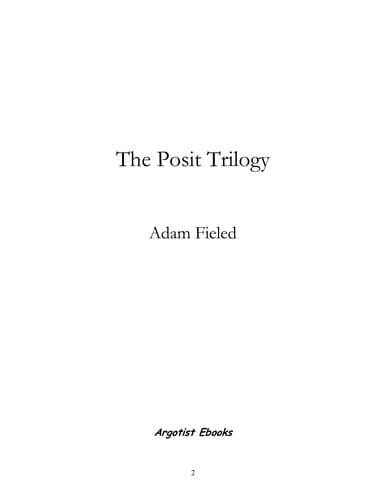 Tapa de The Posit Trilogy (original AO e-book pdf '17)
