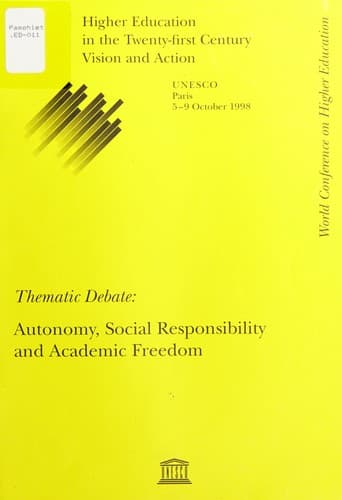 Tapa de Thematic debate