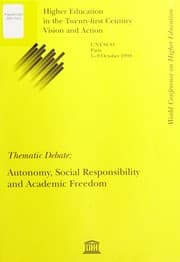 Tapa de Thematic debate