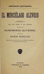 Tapa de El murciélago alevoso