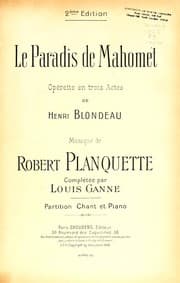 Tapa de Le paradis de Mahomet