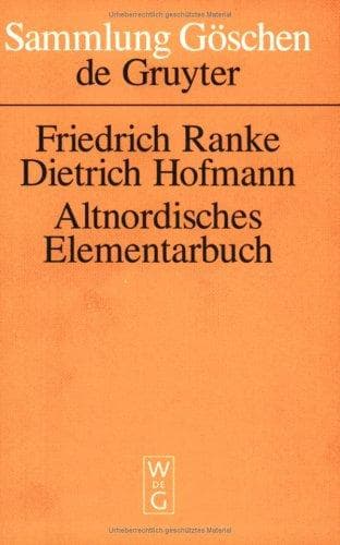 Tapa de Altnordisches Elementarbuch