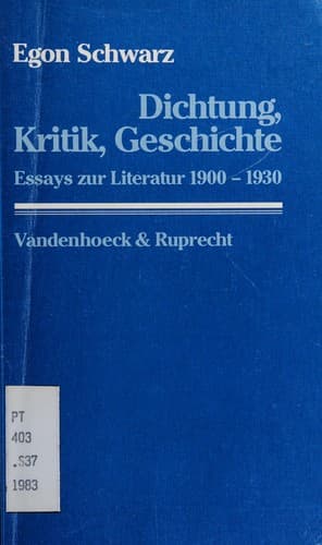 Tapa de Dichtung, Kritik, Geschichte
