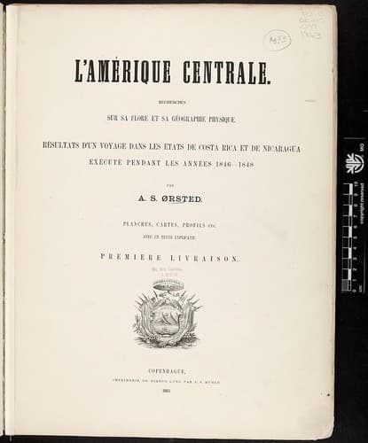 Tapa de L'Amérique Centrale