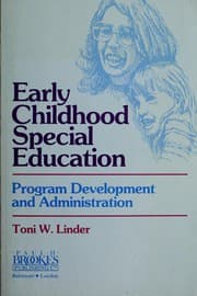 Tapa de Early childhood special education