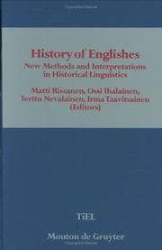 Tapa de History of Englishes