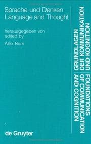 Tapa de Sprache und Denken =