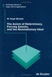 Tapa de The axiom of determinacy, forcing axioms, and the nonstationary ideal