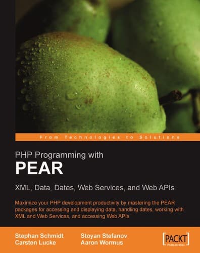 Tapa de PHP Programming With PEAR