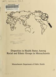 Tapa de Disparities in health status among racial and ethnic groups in Massachusetts