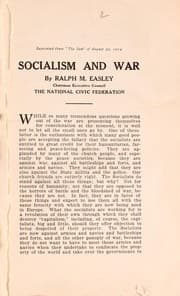 Tapa de Socialism and war