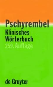Tapa de Pschyrembel Klinisches Wörterbuch (259. Auflage).