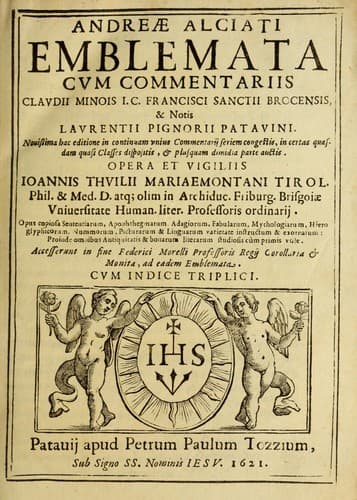 Tapa de Emblemata