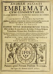 Tapa de Emblemata