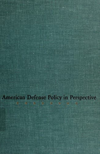 Tapa de American defense policy in perspective