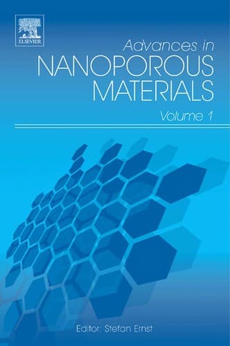 Tapa de Advances in nanoporous materials