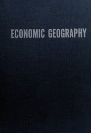 Tapa de Economic geography