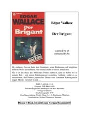 Tapa de The brigand