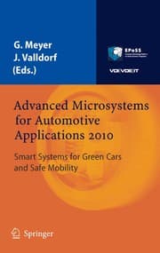 Tapa de Advanced Microsystems for Automotive Applications 2010