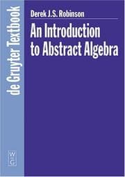 Tapa de An Introduction to Abstract Algebra (De Gruyter Textbook)