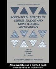 Tapa de Long-term Effects of Sewage Sludge and Farm Slurries