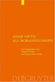 Tapa de Adam Smith als Moralphilosoph