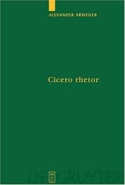 Tapa de Cicero rhetor