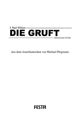 Tapa de Die Gruft