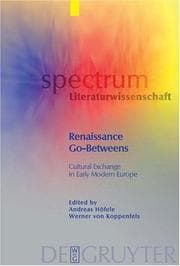 Tapa de Renaissance go-betweens