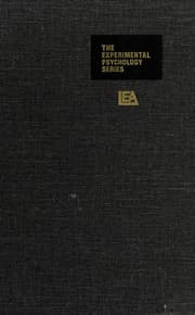 Tapa de Human memory: theory and data